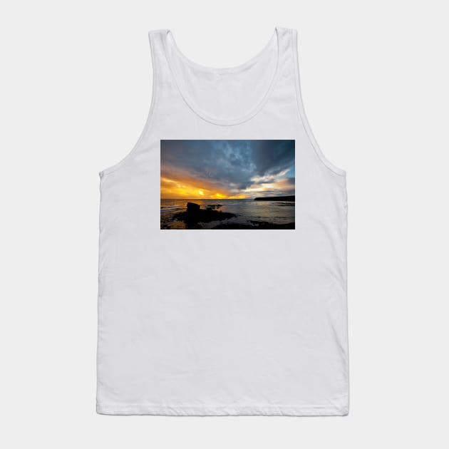 Sunrise at Collywell Bay Tank Top by Violaman